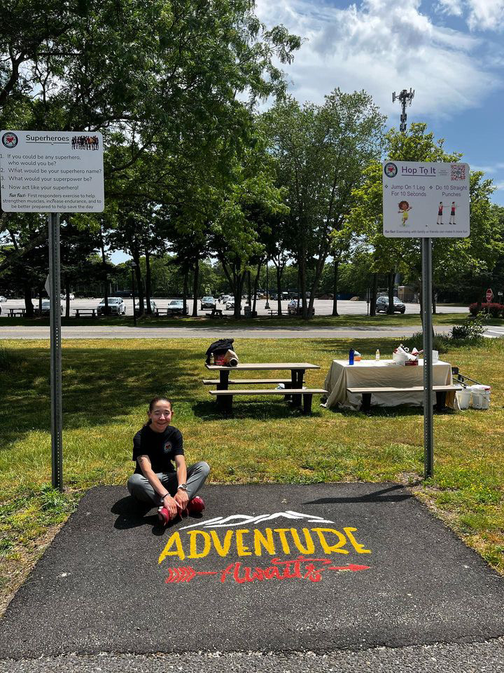Student completes Girl Scouts Gold Award Fitness&nbsp;Track