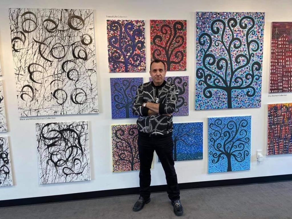 Artist Opens Gallery with Premiere of Pandemic-Inspired Paintings